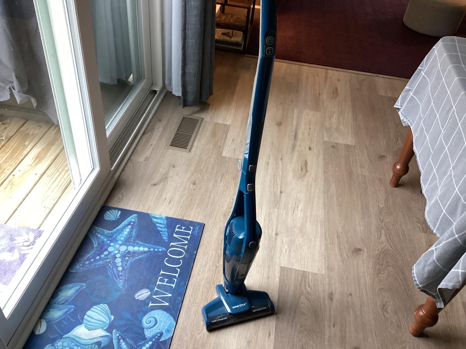 Vacmaster Portable 10.8V 2-in-1 Cordless Stick Lightweight Vacuum Cleaner with 2-Speed Power Control and LED Headlight customer photo 1