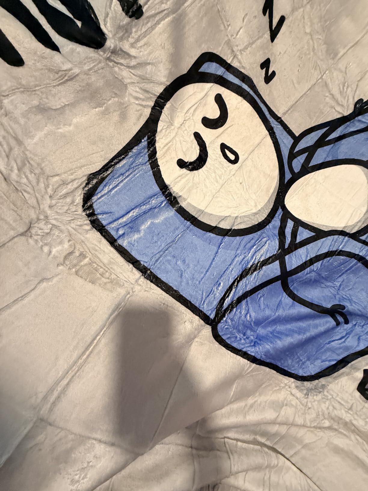 Funny Fathers Day Birthday Gift for Dad Husband, Dad is Not Sleeping Blanket, Super Soft Throws Blanket customer photo 2