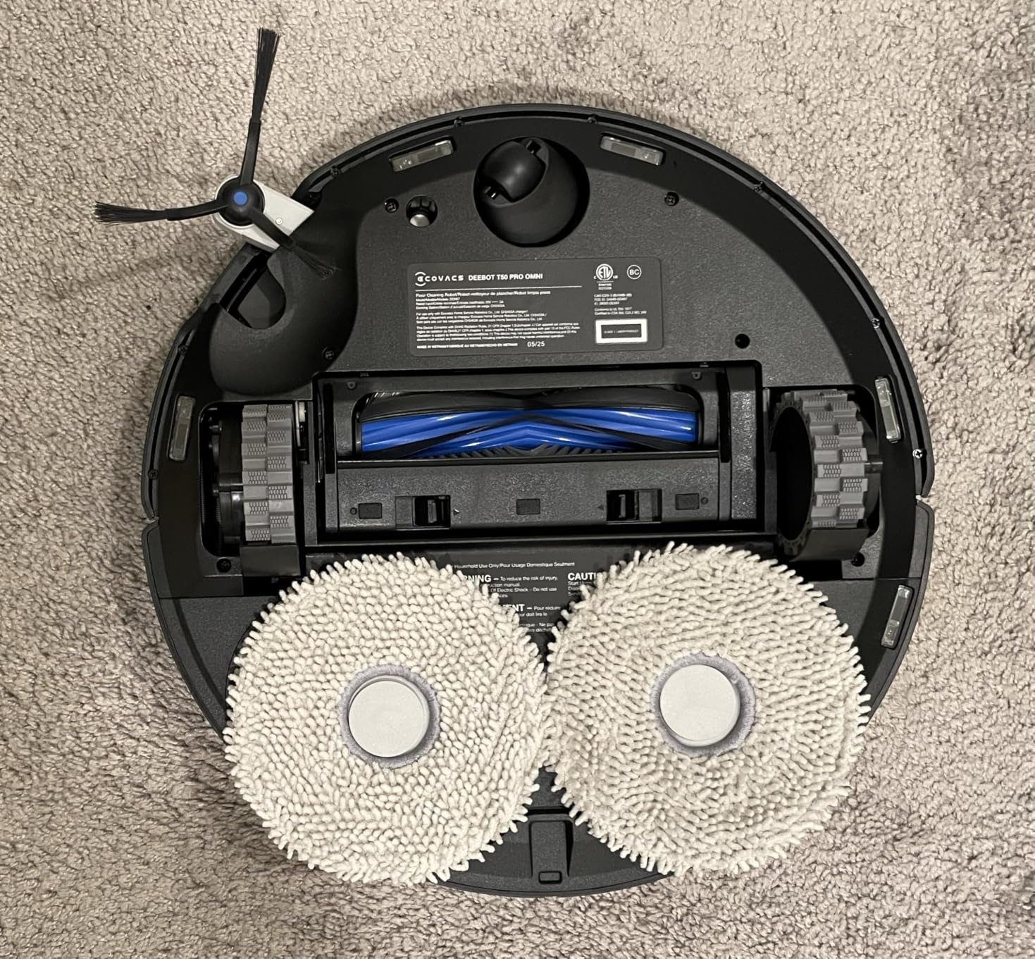 DEEBOT T50 Omni Robot Vacuum & Mop, 15,000Pa Suction, 3.19