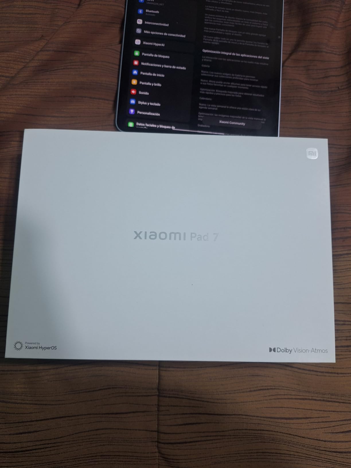 XIAOMI Pad 7 AI WiFi Version Global 11.2