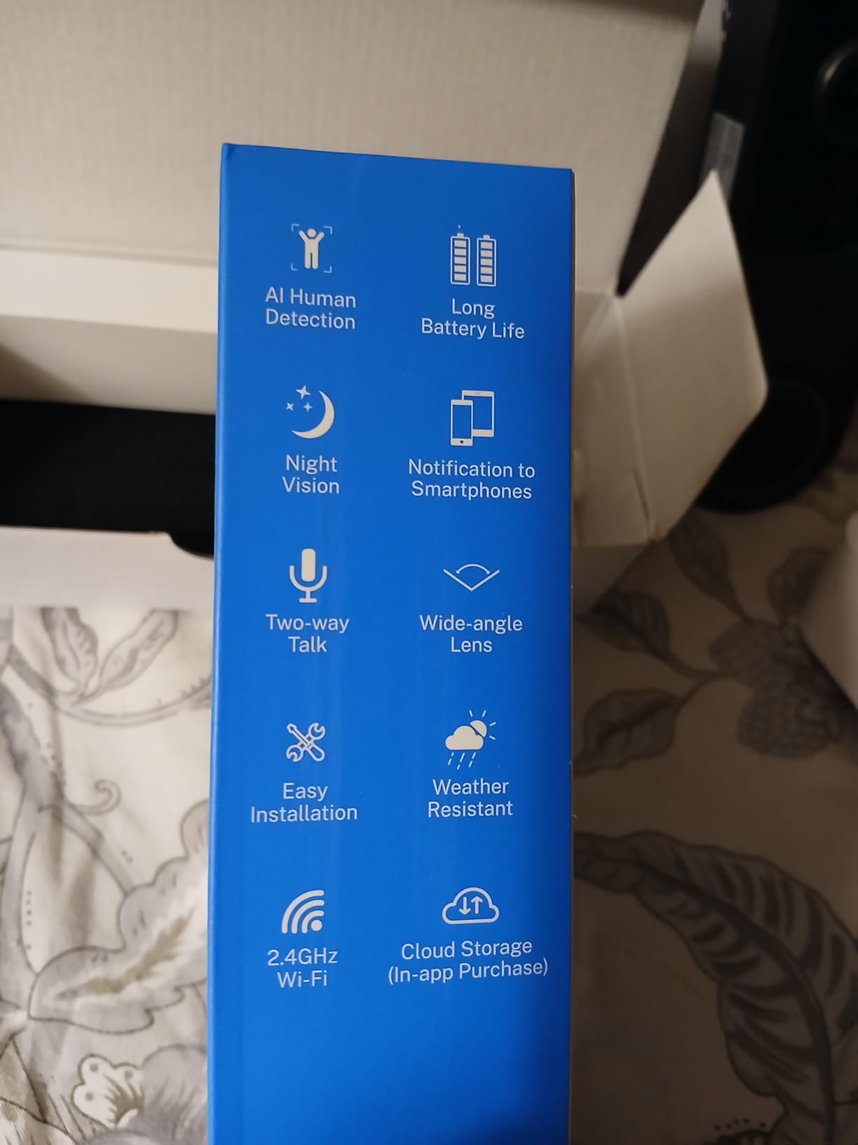 Orbitell 1080p Wireless Wi-Fi Video Doorbell Camera with Two Way Audio, Night Vision, Cloud Storage, Smart AI Motion Detection, Support 2.4GHz Wi-Fi only customer photo 1