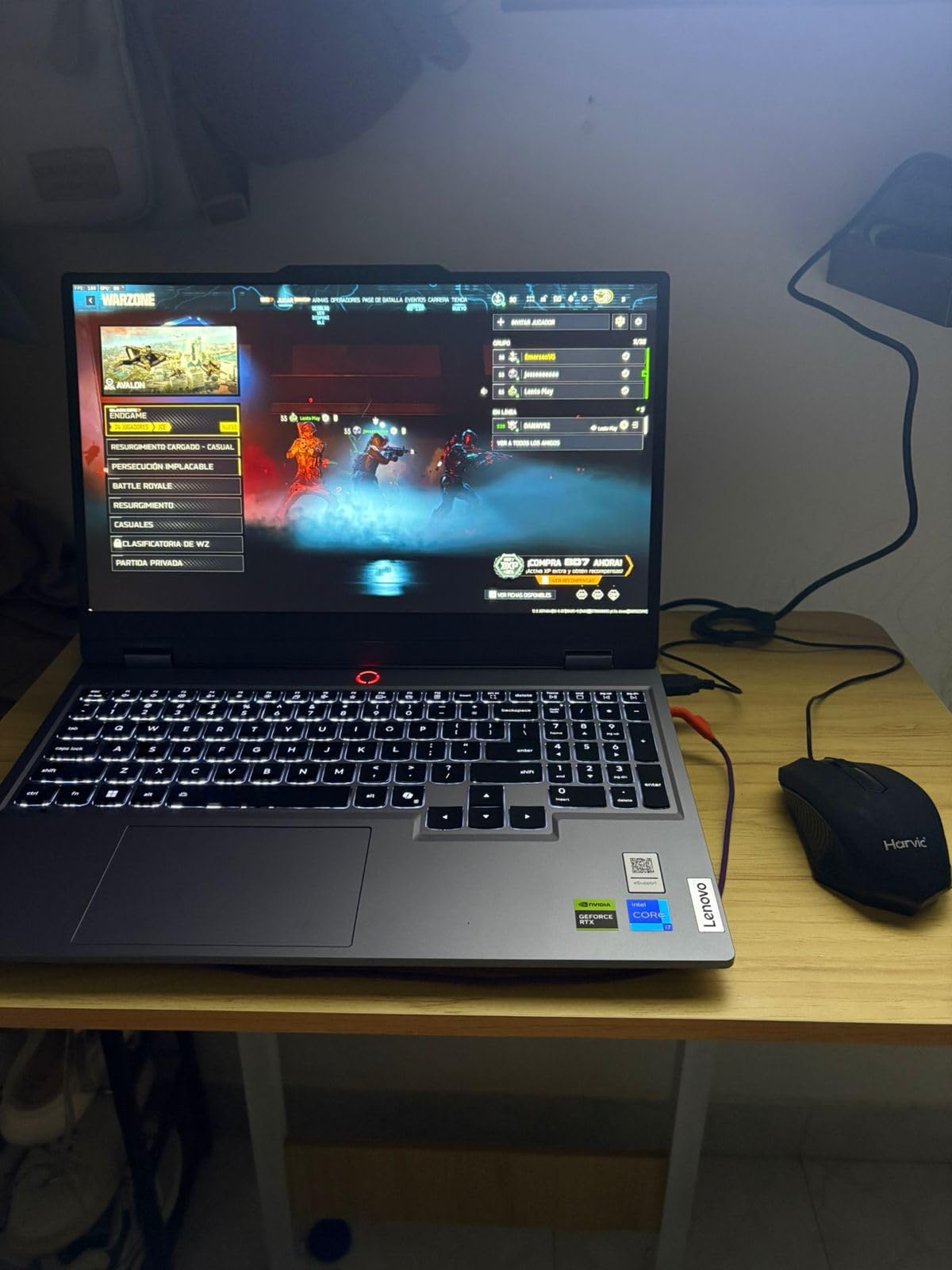 Lenovo Legion LOQ Gaming Laptop - Intel Core i7-13650HX, 15.6