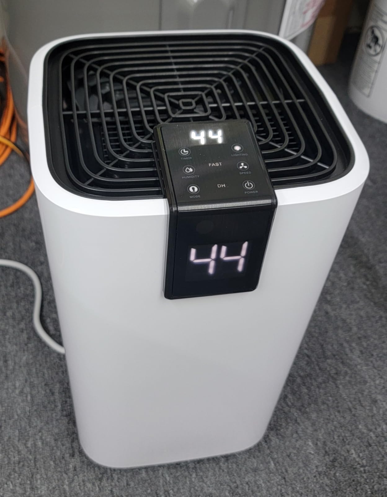 1500 Sq.ft Dehumidifier for Basement, Trazico Max 21 Pint/Day Dehumidifiers for Home, Large Room, Bedroom with Drain Hose, Quiet Smart Humidity Control, 3 Modes, 24H Timer, Auto Defrost customer photo 2