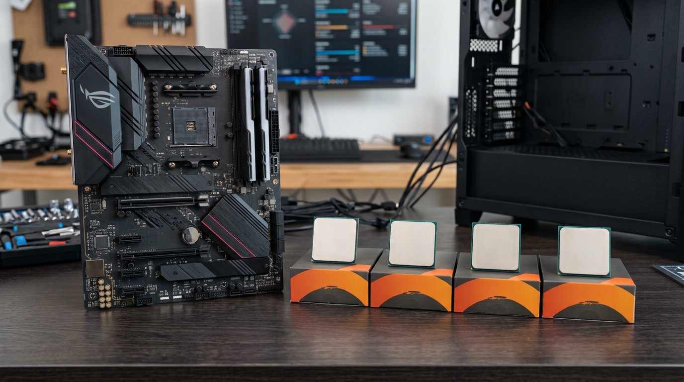 10 Best CPUs for B550 Motherboards (July 2026) – Complete Guide