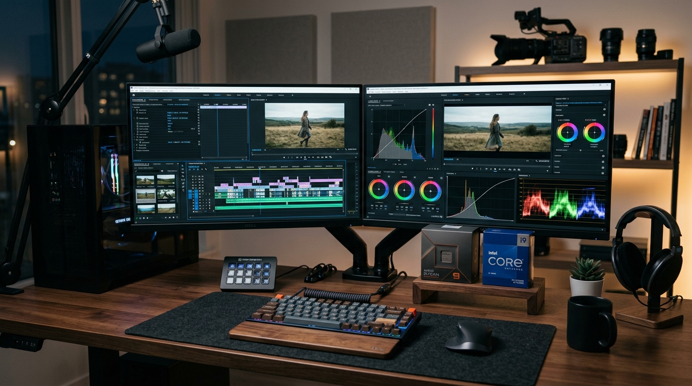 10 Best CPUs for Video Editing (July 2026): Tested for 4K/8K Workflows