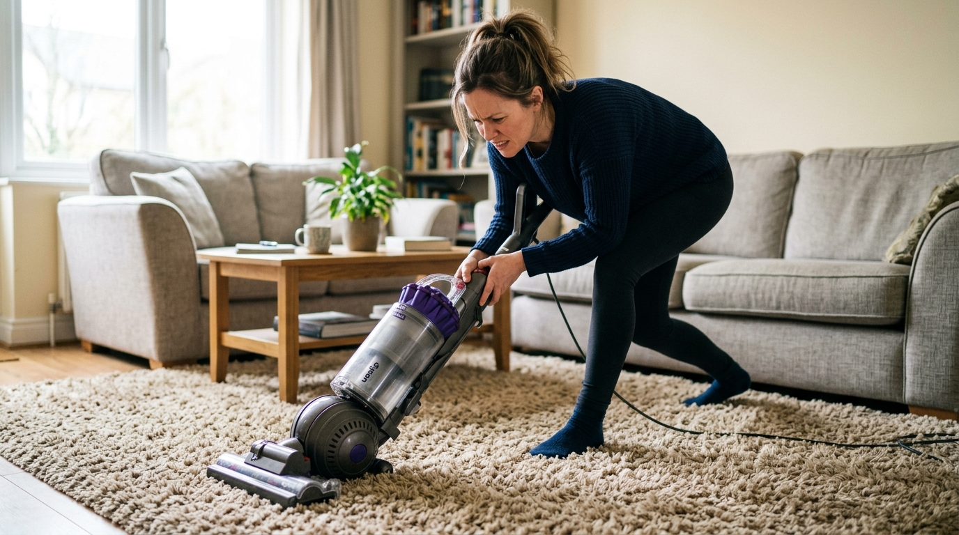 Can’t Push Vacuum on Carpet? 2026 Fix Guide