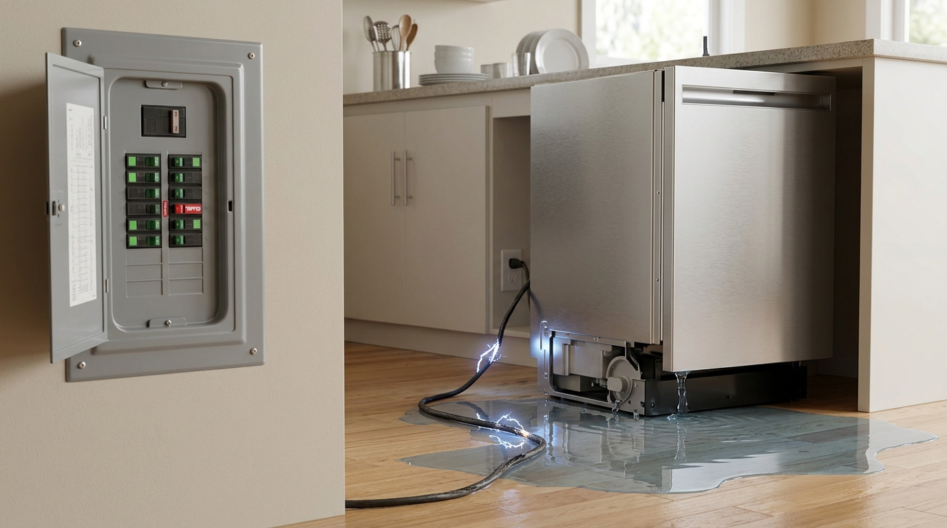 7 Causes of a Dishwasher Tripping Circuit Breaker (2026)