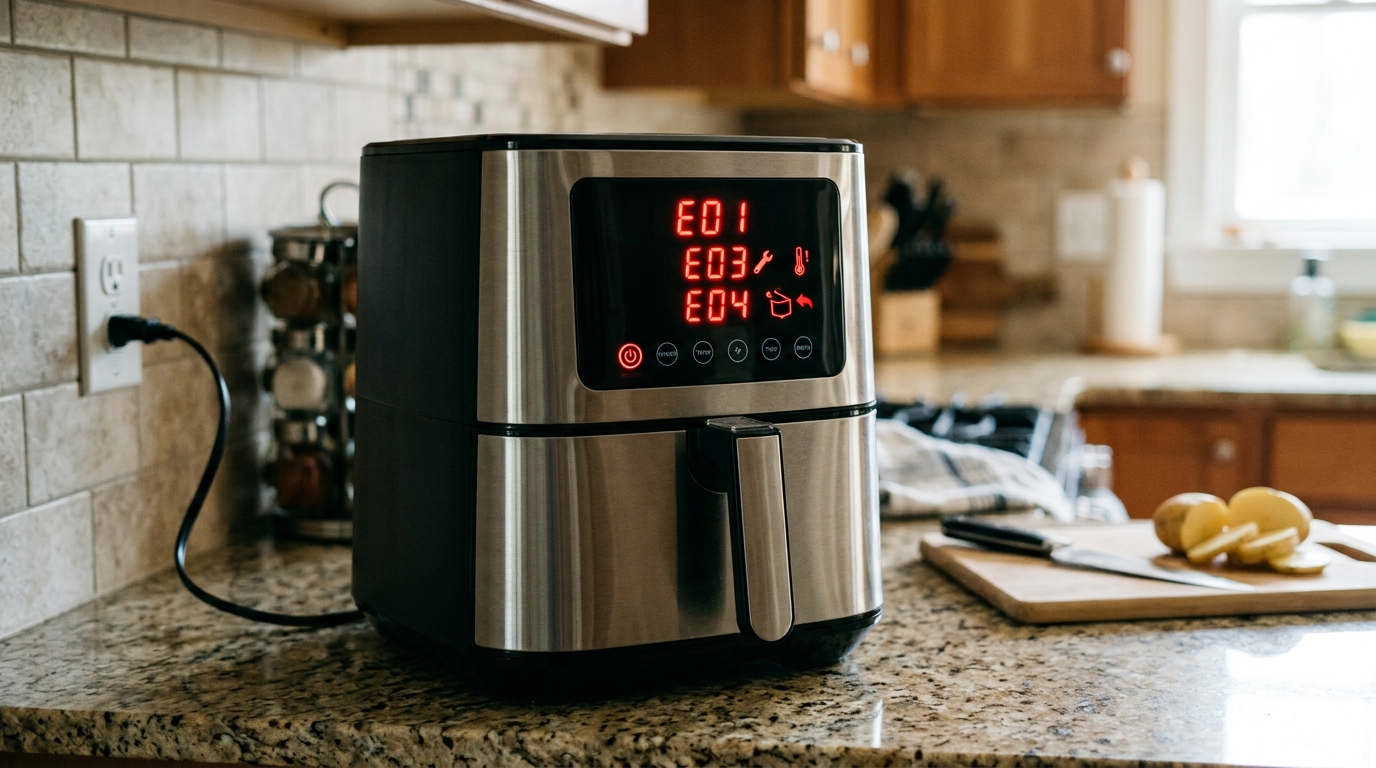 Common Air Fryer Error Codes (August 2026): Complete Guide