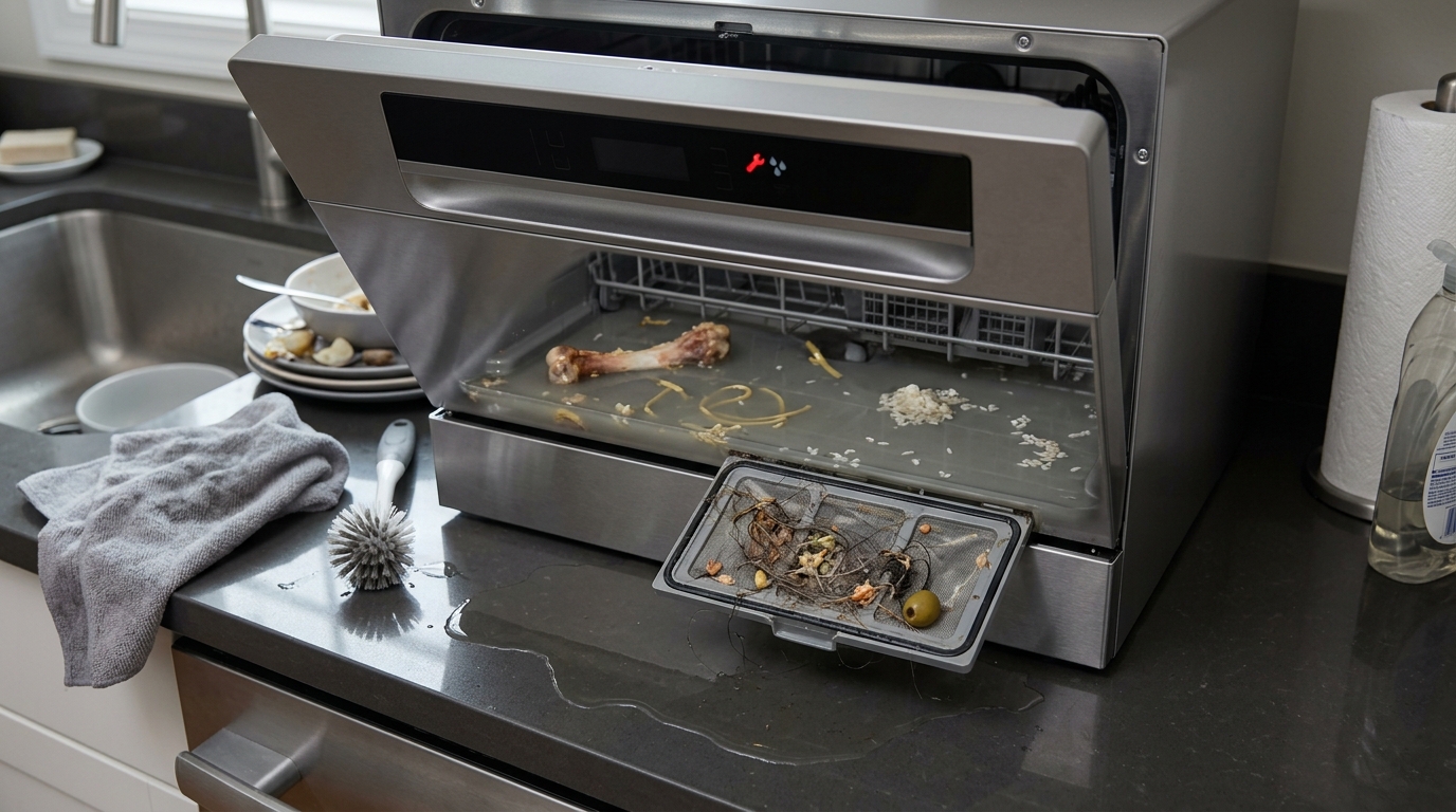 Countertop Dishwasher Not Draining (July 2026) Complete Guide