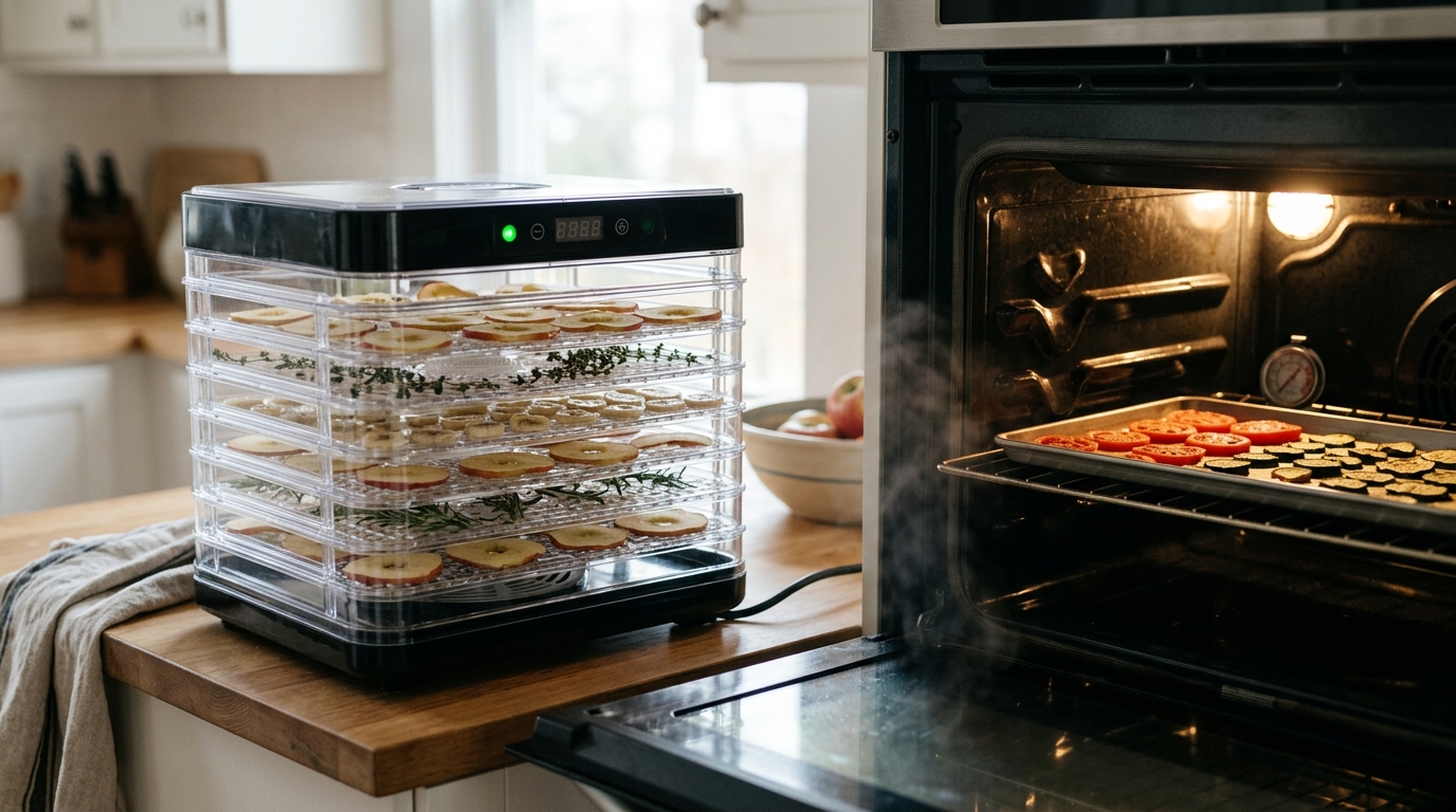 Food Dehydrator vs Oven (August 2026): Complete Comparison