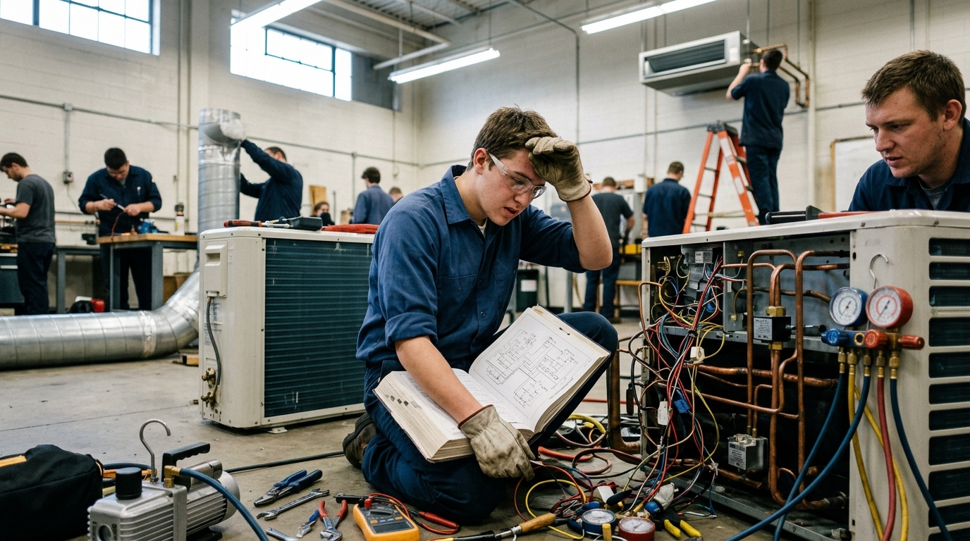 HVAC School Difficulty 2026: Is It Hard? (Complete Guide)