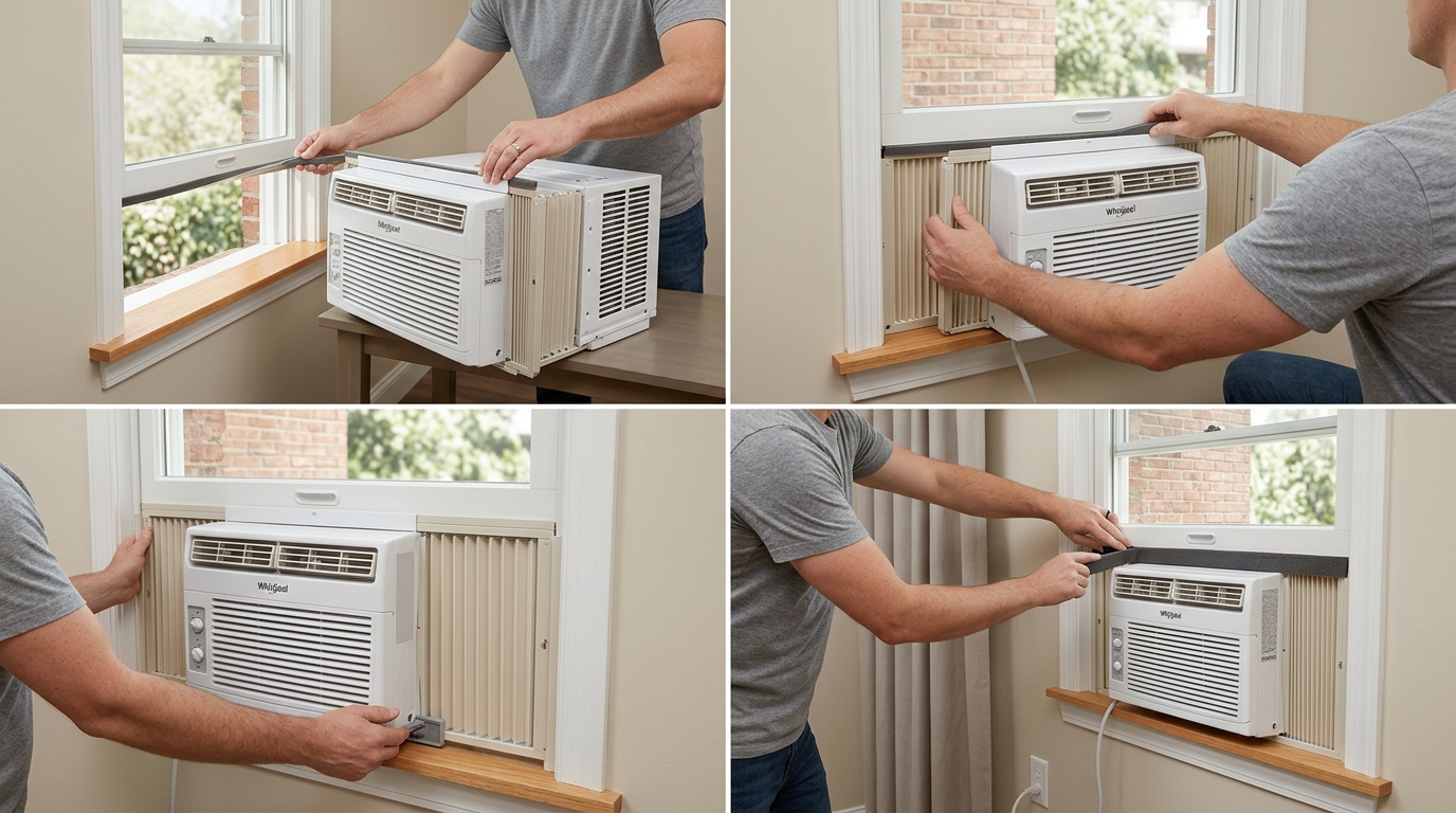 How to Install Window AC Without Screws (July 2026)
