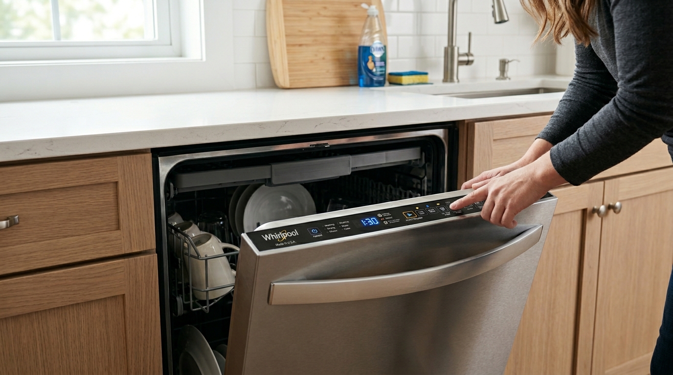 How to Reset Whirlpool Dishwasher (July 2026)