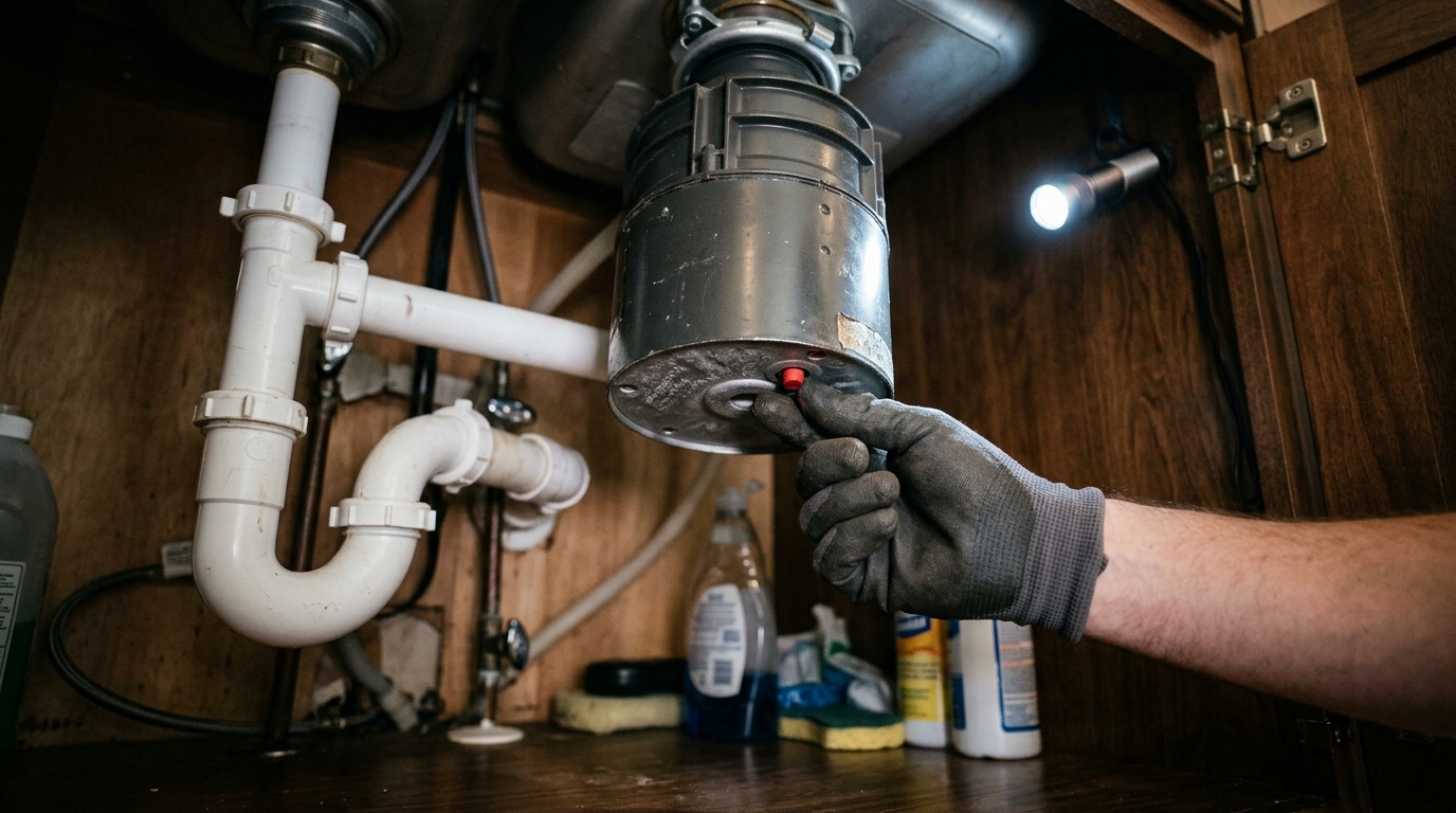 How to Reset a Garbage Disposal 2026 | Fix Reset Button Issues