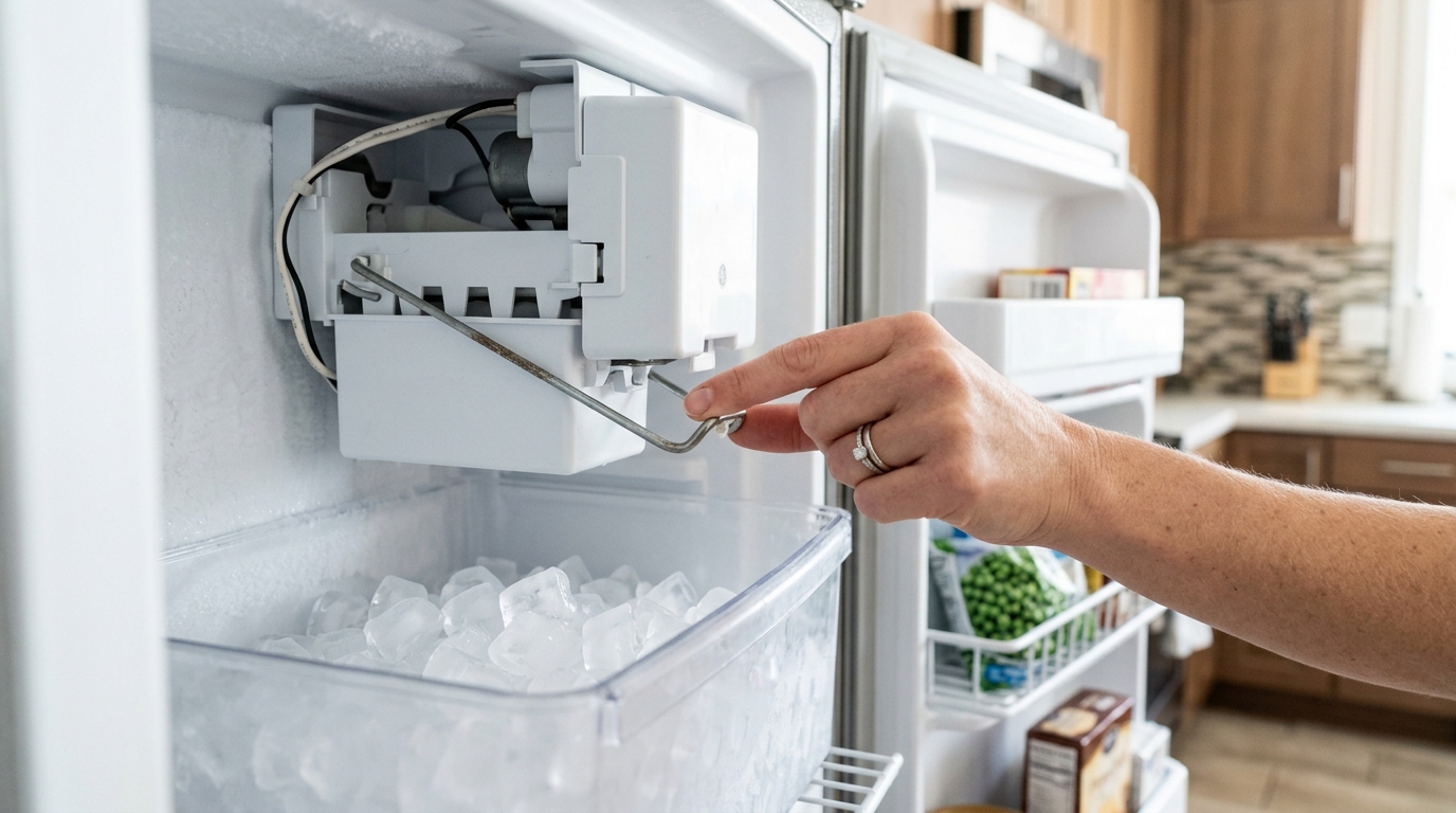 Ice Maker Arm Stuck (July 2026): DIY Fix Guide