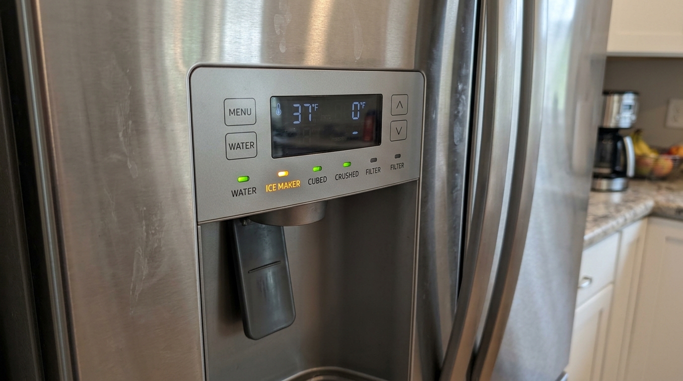Ice Maker Light Stuck On? Quick Fixes That Actually Work 2026