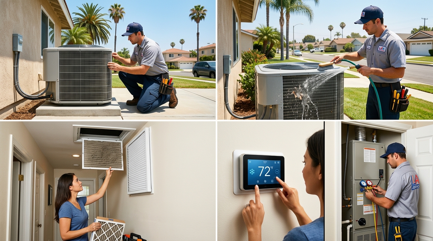 LA Heatwaves HVAC Maintenance Guide 2026
