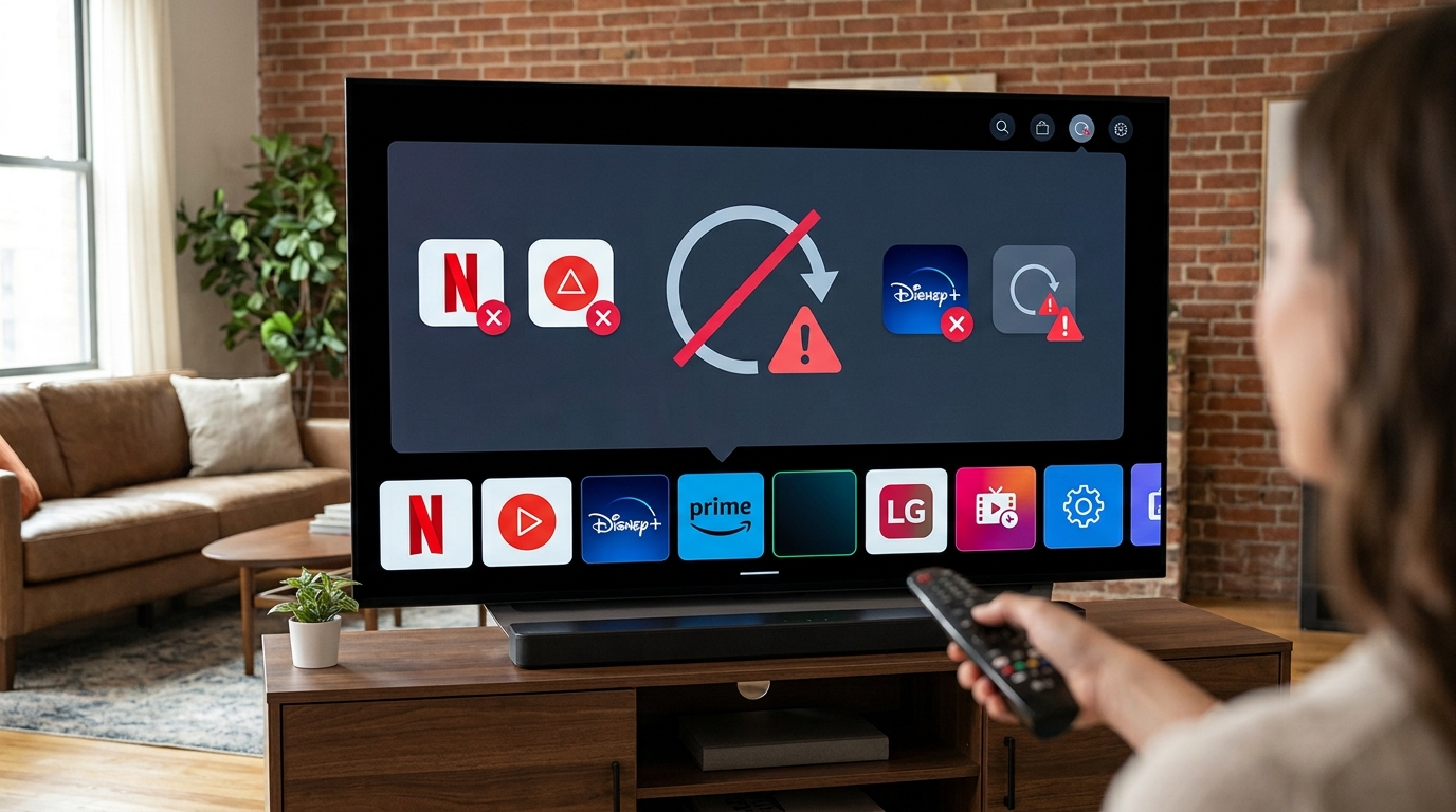 LG TV Apps Not Updating: Complete Fix Guide (July 2026)