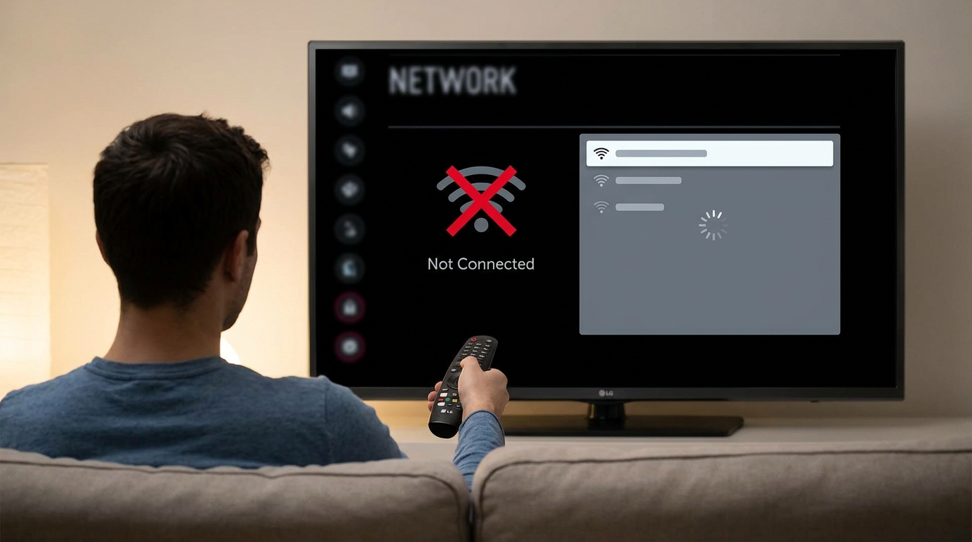 LG TV Won’t Connect to WiFi: Complete Troubleshooting Guide 2026