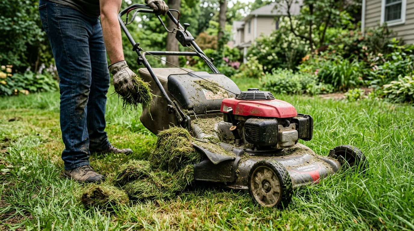 Lawn Mower Clogging Up: Causes and Solutions (2026)