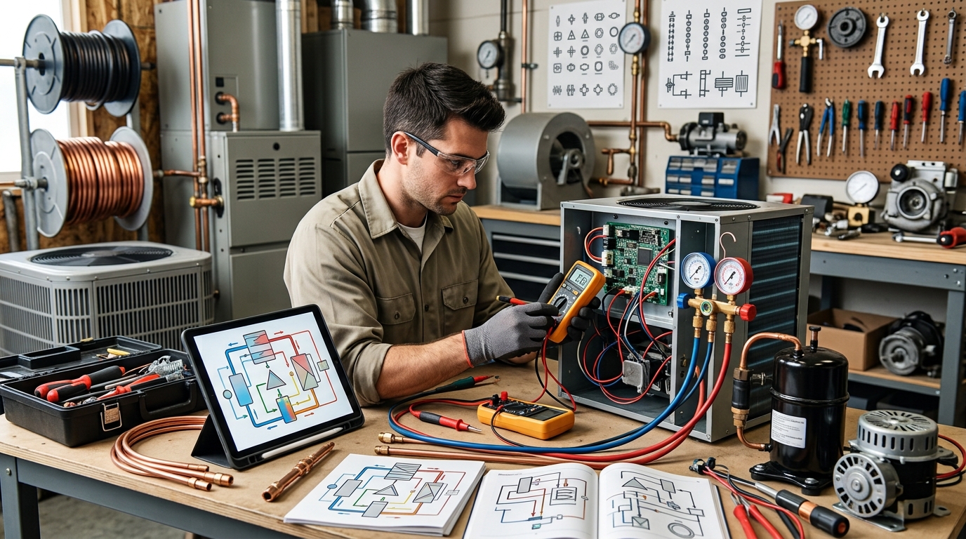 Learn HVAC on Your Own: A Complete Self-Study Guide 2026