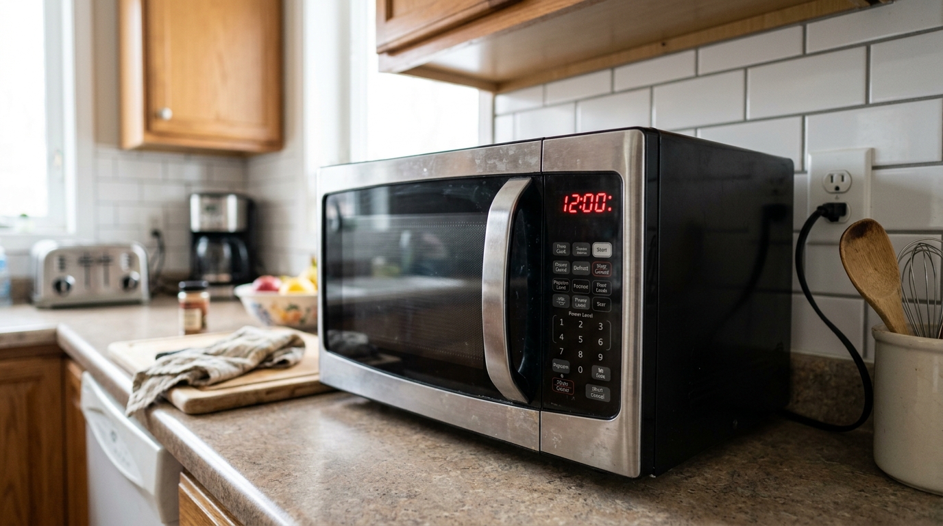 Microwave Clock Keeps Resetting (August 2026): Causes & Fixes