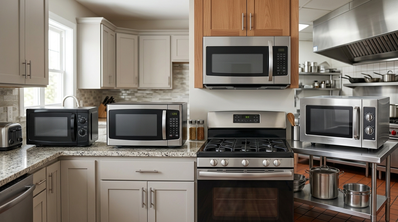 Microwave Weights: Complete Guide 2026 | From Countertop to Commercial