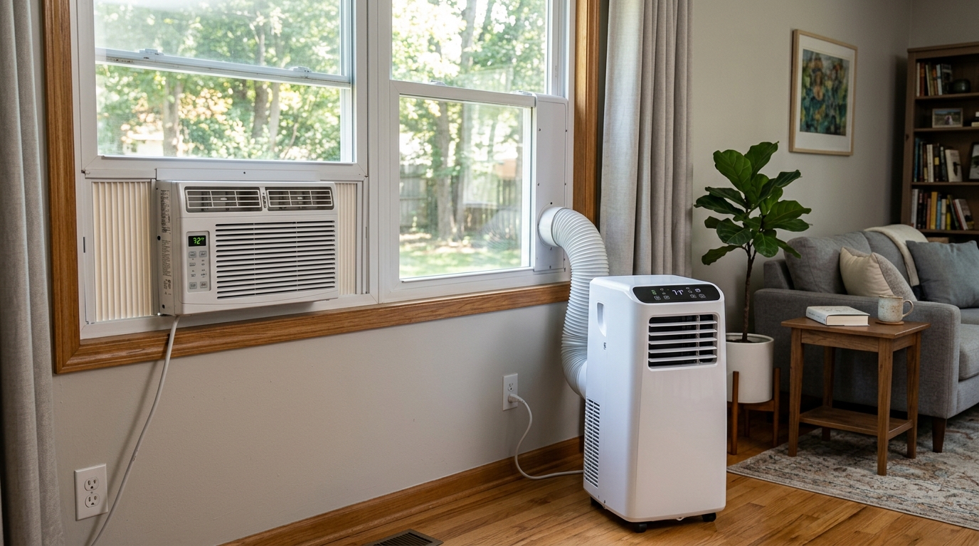Portable vs Window Air Conditioners (August 2026)