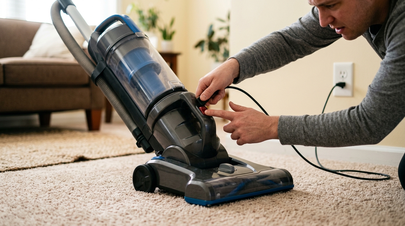 Vacuum Not Turning On: Complete Troubleshooting Guide 2026