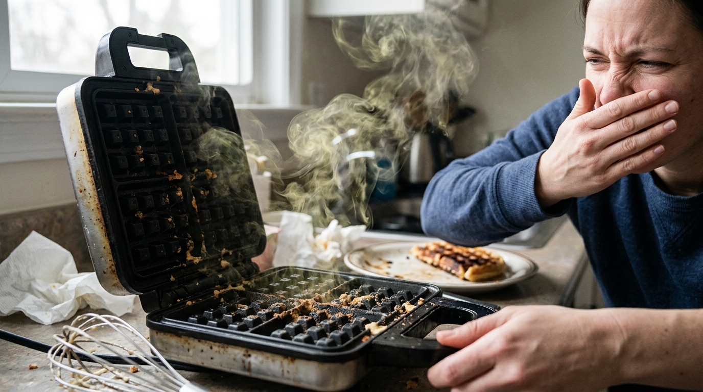 Waffle Iron Smells Bad? Here’s How to Fix It 2026