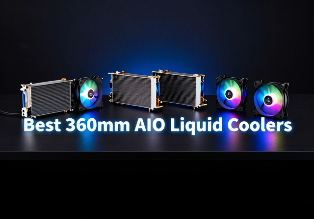 8 Best 360mm AIO Liquid Coolers (July 2026): Expert Reviews