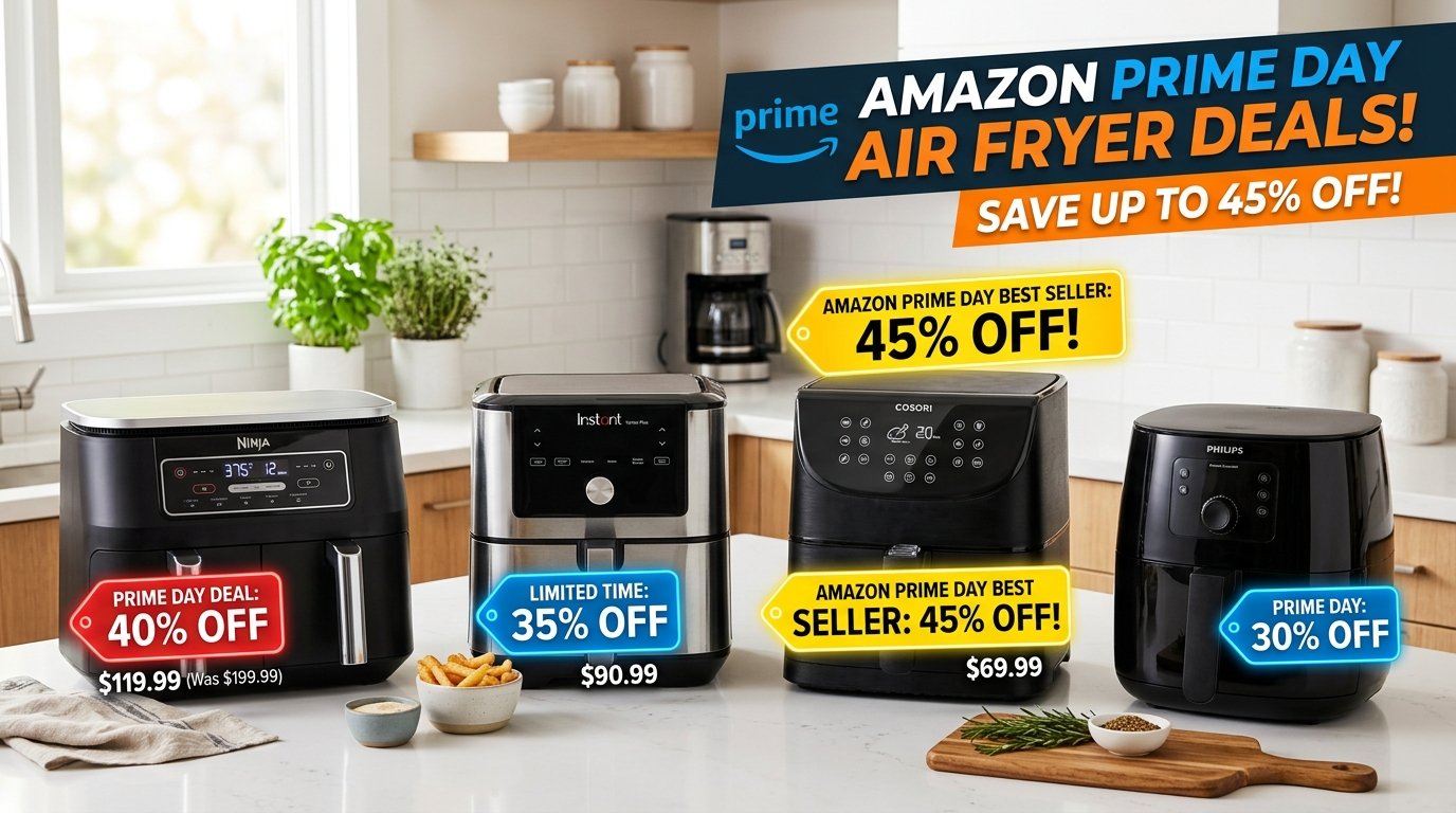 10 Best Amazon Prime Day Air Fryer Deals (July 2026)
