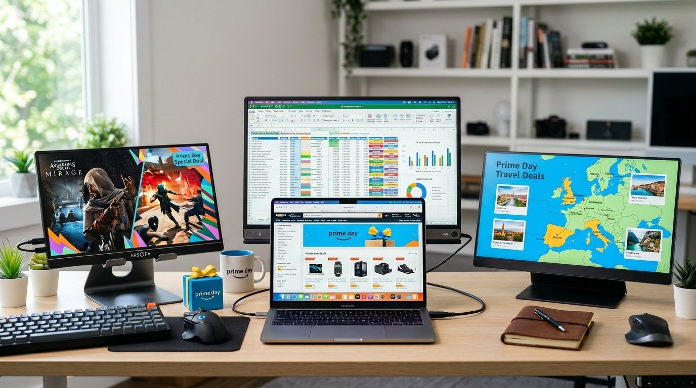 12 Best Amazon Prime Day Portable Monitor Deals (July 2026)