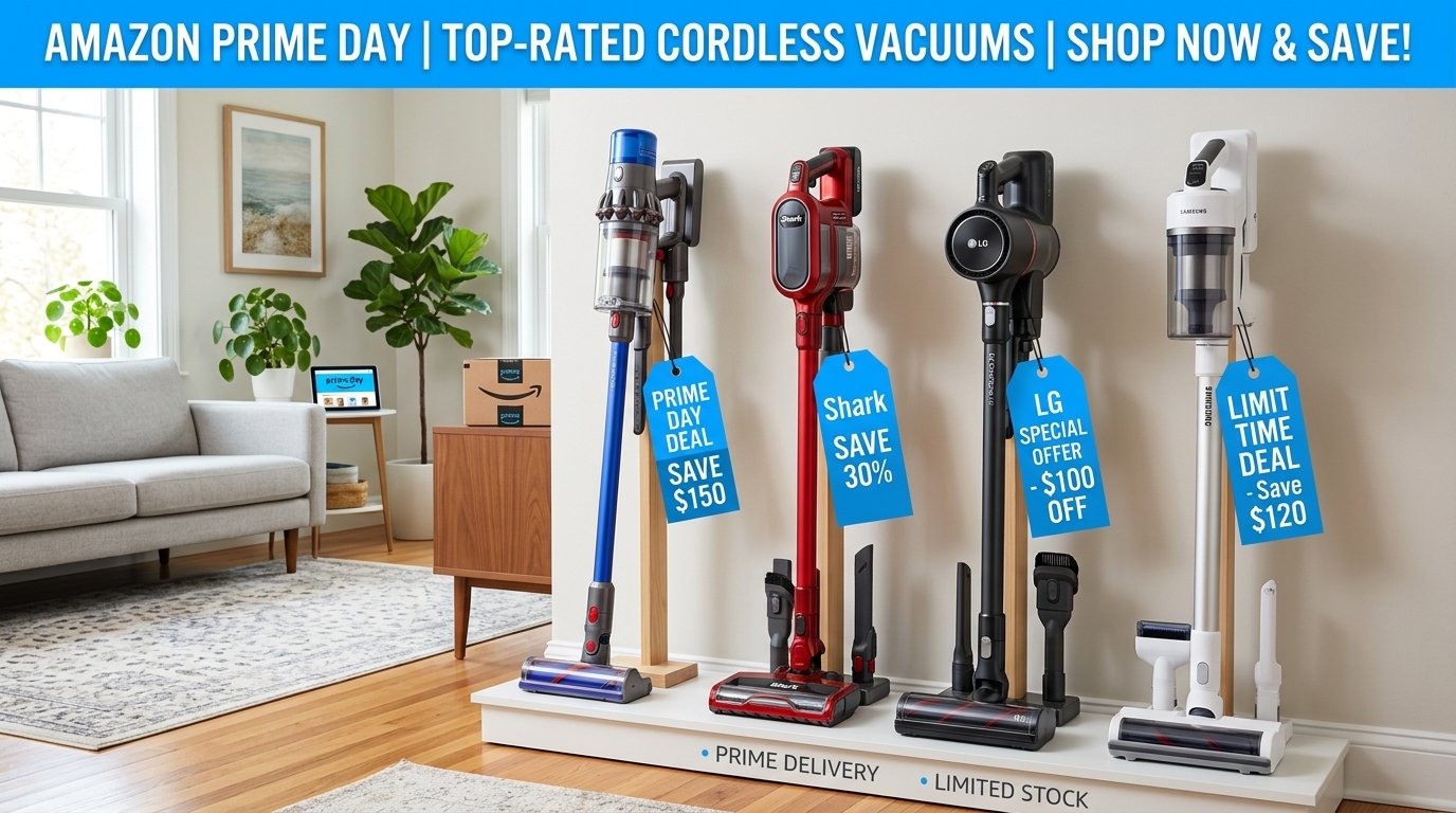10 Best Amazon Prime Day Cordless Vacuum Deals (July 2026)