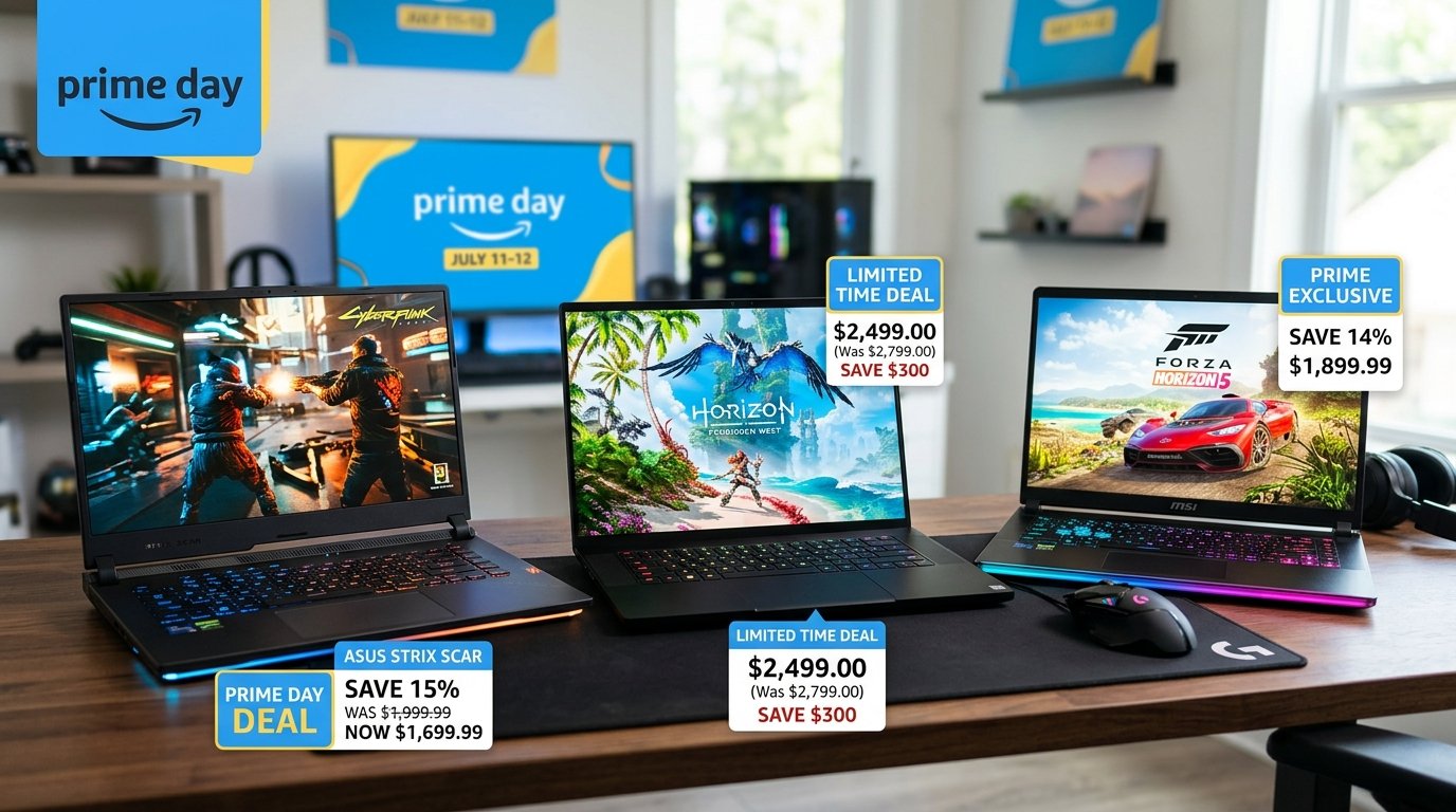 15 Best Amazon Prime Day Gaming Laptop Deals (July 2026)