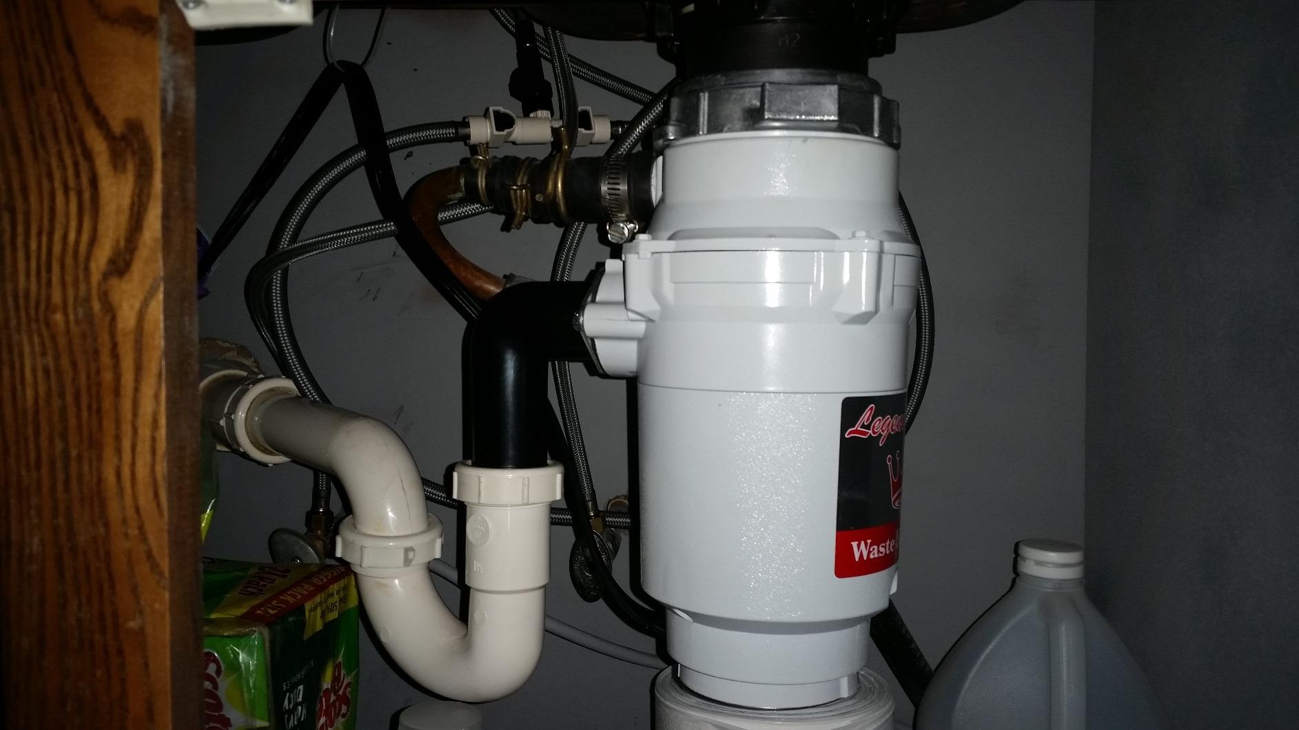 Waste King Garbage Disposal for Kitchen Sink with Power Cord, Compact Food Waste Disposer, L-111 customer photo 2
