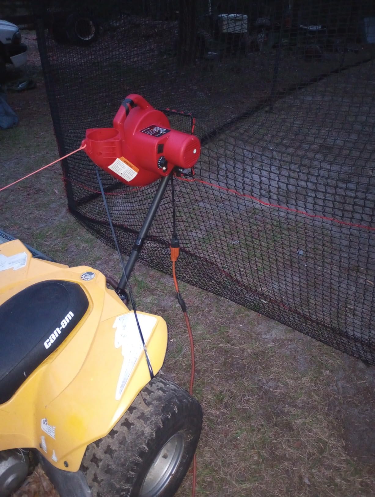 Heater Sports Base Hit Adjustable Real Baseball Pitching Machine - 45 MPH with Auto Feeder customer photo 1