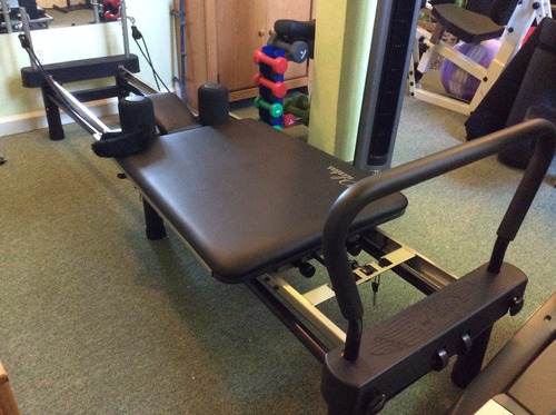 AeroPilates Pilates Reformer Machine, Gym Equipment for Resistance Workout, Strength & Fitness Training - Foldable & Compact customer photo 2