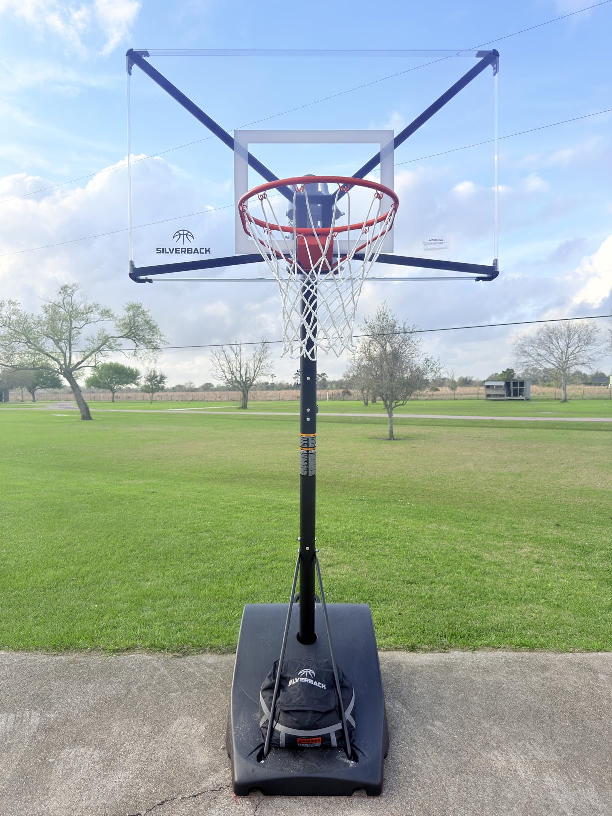 Silverback NXT Adjustable 10ft Outdoor Basketball Hoop customer photo 2