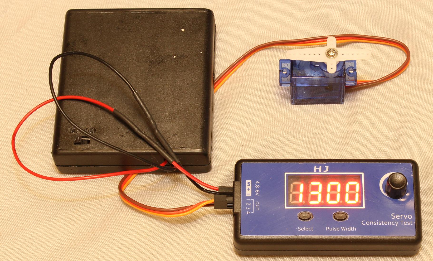 HJ Digital RC Servo Tester ESC Consistency Tester Speed Controller | for RC Helicopter Airplane Car Motor, Throttle Display customer photo 1