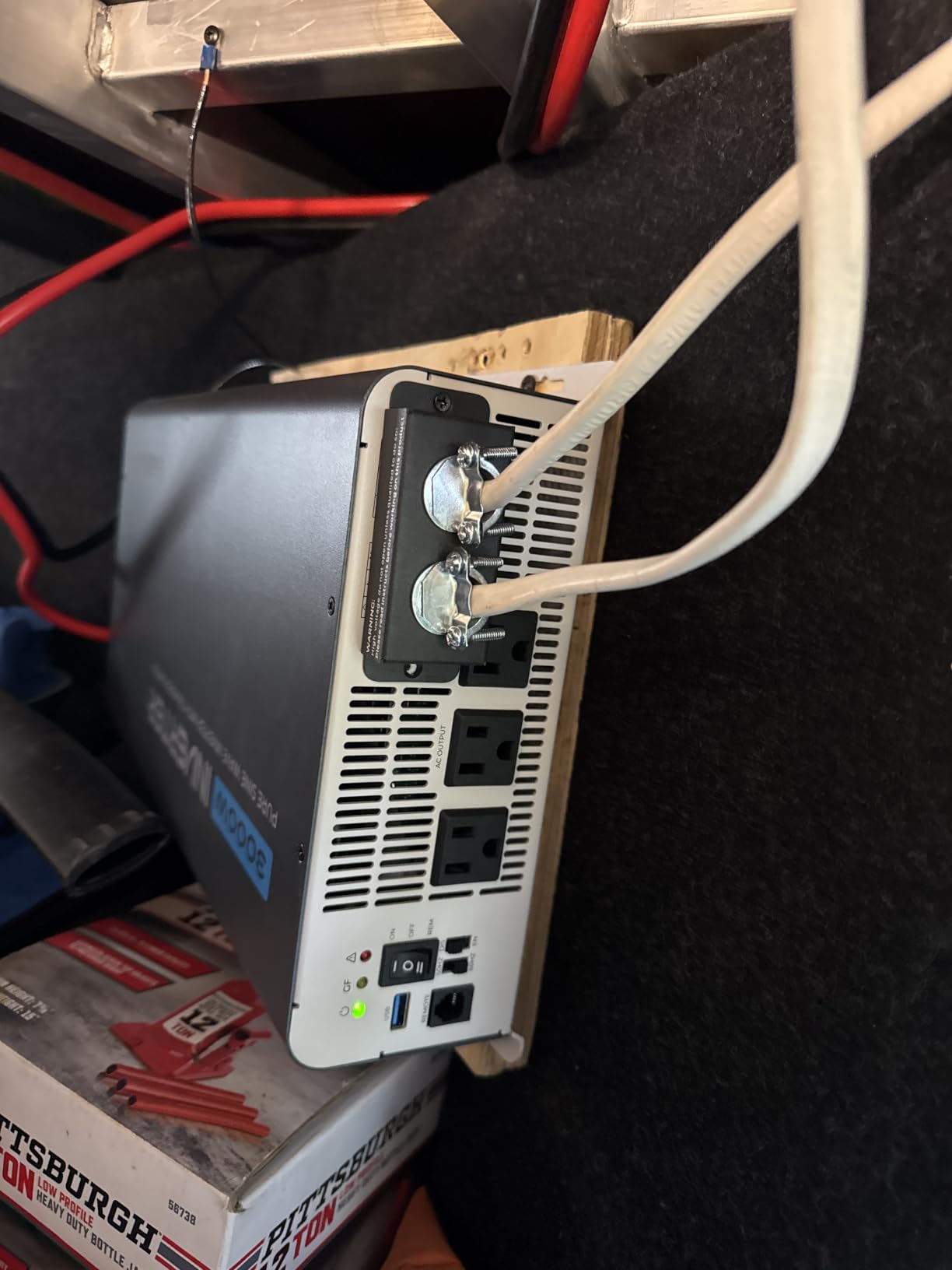 Renogy Inverter P2 1000W Pure Sine Wave Inverter 12V DC to 120V AC, Off-Grid Solar Power Converter customer photo 2
