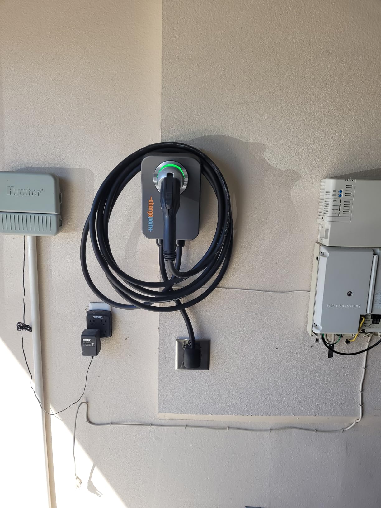 ChargePoint HomeFlex Level 2 EV Charger J1772 - NEMA 14-50 Plug, WiFi App, 23-Ft Cable, Adjustable 16-50A, Indoor/Outdoor customer photo 1