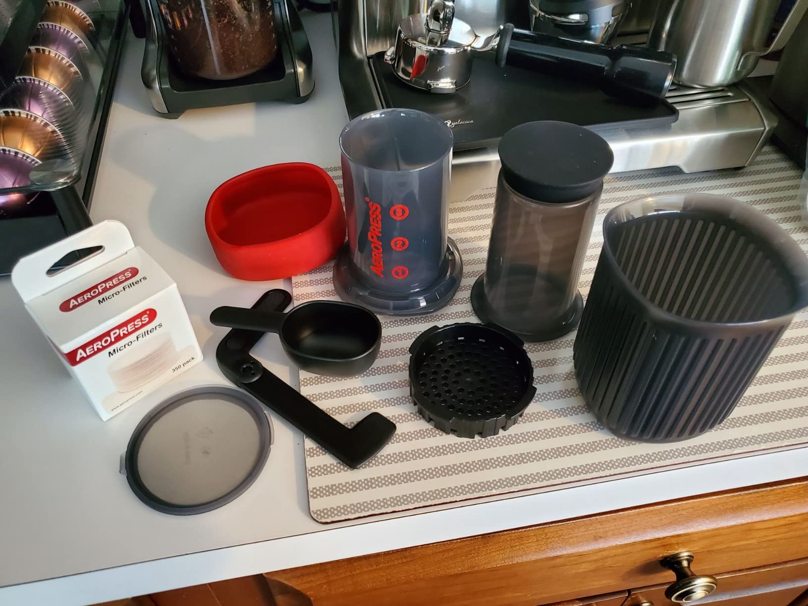 AeroPress Go Extra Small Portable Coffee Maker Kit customer photo 2