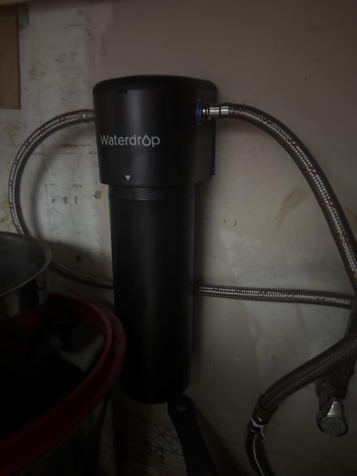 Waterdrop 10UA Under Sink Water Filter System, NSF/ANSI 42 Certified 1 Year | Reduces PFAS, PFOA/PFOS, Lead, Chlorine, Bad Taste & Odor, Under Counter Water Filter Connects Directly to Your Faucet customer photo 1