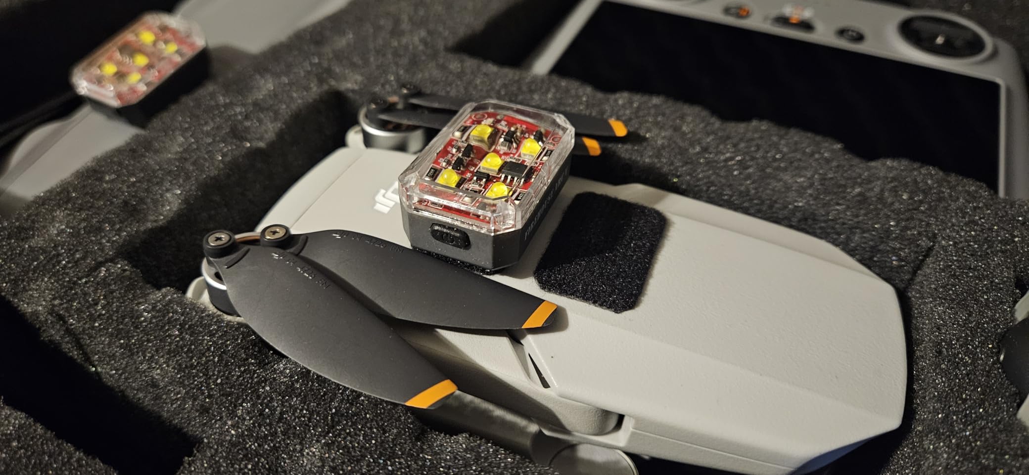ARC V Drone Strobe Anti-Collision Light, 1000 Lumens, White customer photo 1