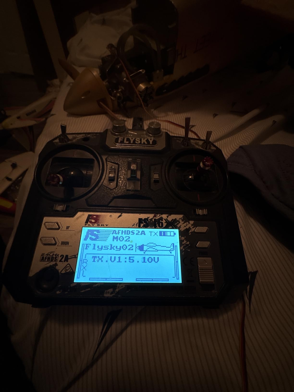 DTXMX Flysky FS-i6X 10CH Transmitter and Receiver FS-iA10B for RC Models | 10 Channels 2.4GHz AFHDS 2A Radio Control System for RC FPV Quadcopter, Fixed Wing (Mode-2) customer photo 1