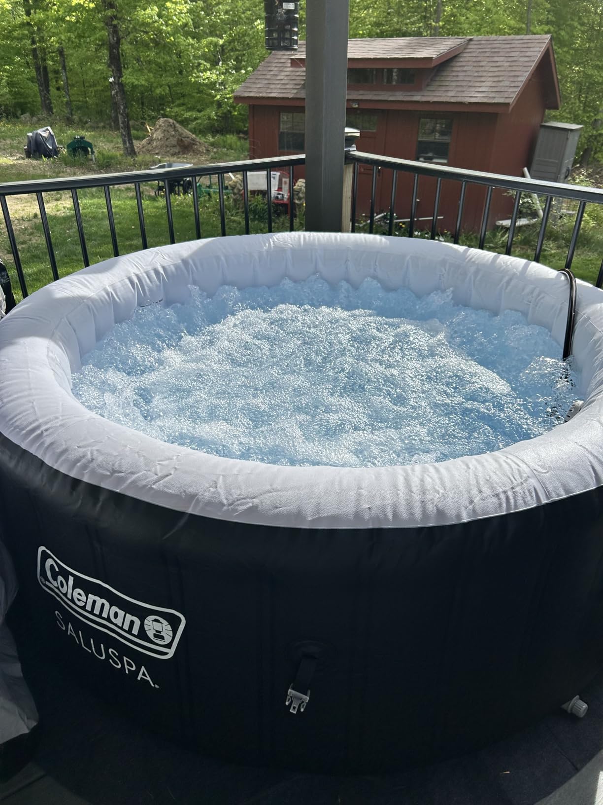 AquaDoc Inflatable Hot Tub Chemical Kit with Bromine and Spa Chemicals | Hot Tub Kit with Bromine Tablets, Water Balancers and Spa Care Essentials for Portable and Blow Up Models - Made In USA customer photo 1