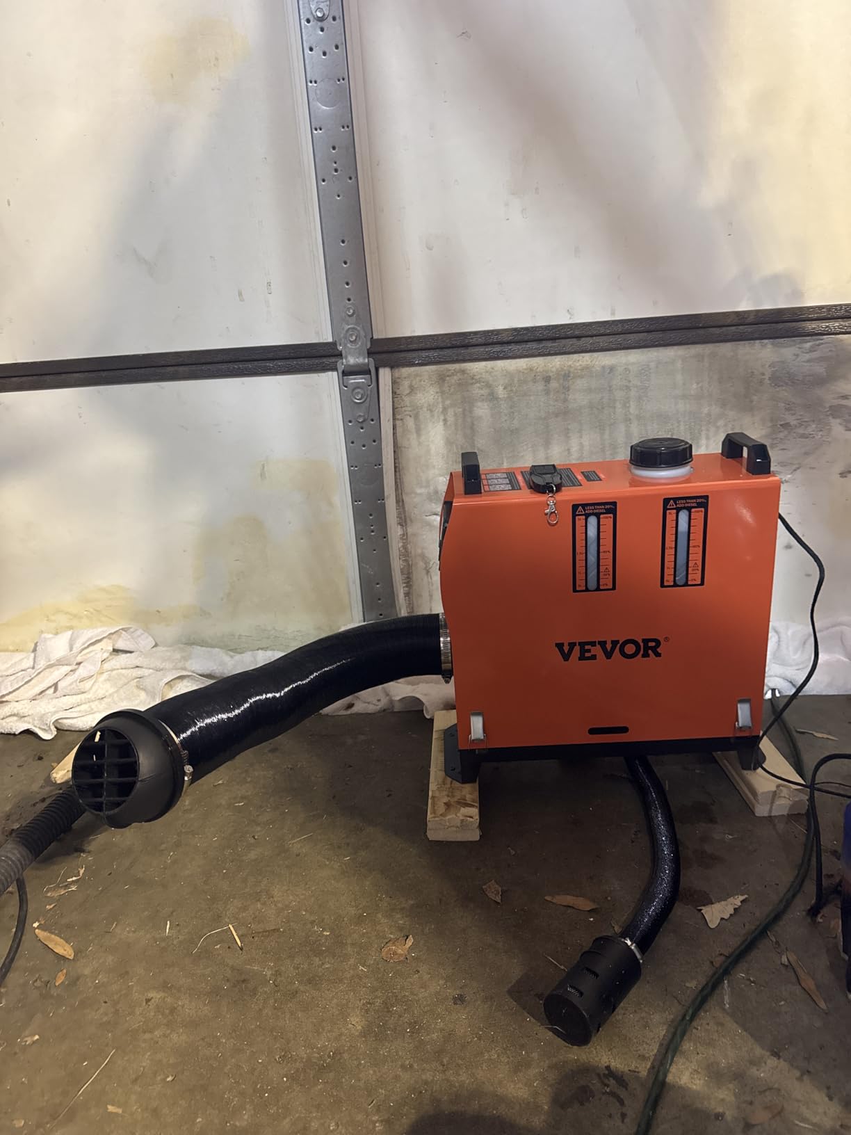 VEVOR 8KW Diesel Heater All in One, Diesel Air Heater with Bluetooth App Control, Portable Parking Heater Automatic Altitude Adjustment Max 18045 ft, Remote Control and LCD, for Vehicles and Indoors customer photo 1