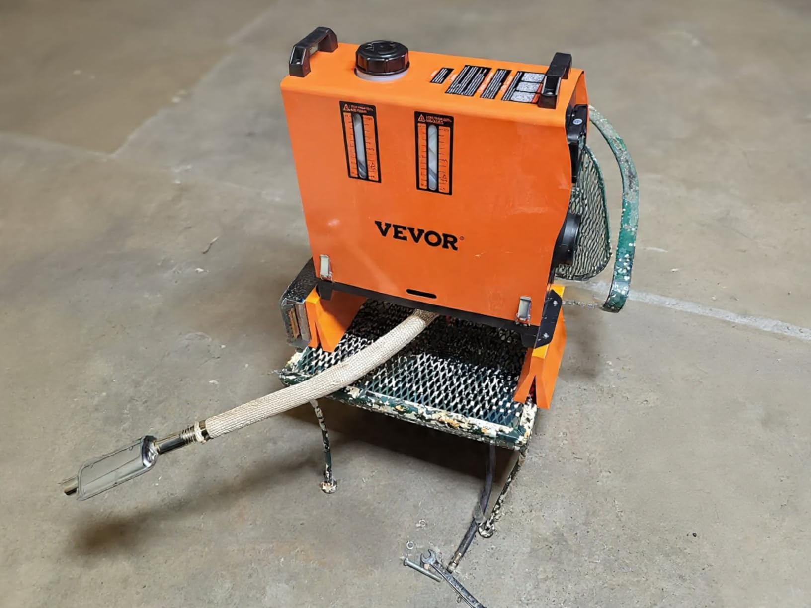 VEVOR 8KW Diesel Heater All in One, Diesel Air Heater with Bluetooth App Control, Portable Parking Heater Automatic Altitude Adjustment Max 18045 ft, Remote Control and LCD, for Vehicles and Indoors customer photo 2