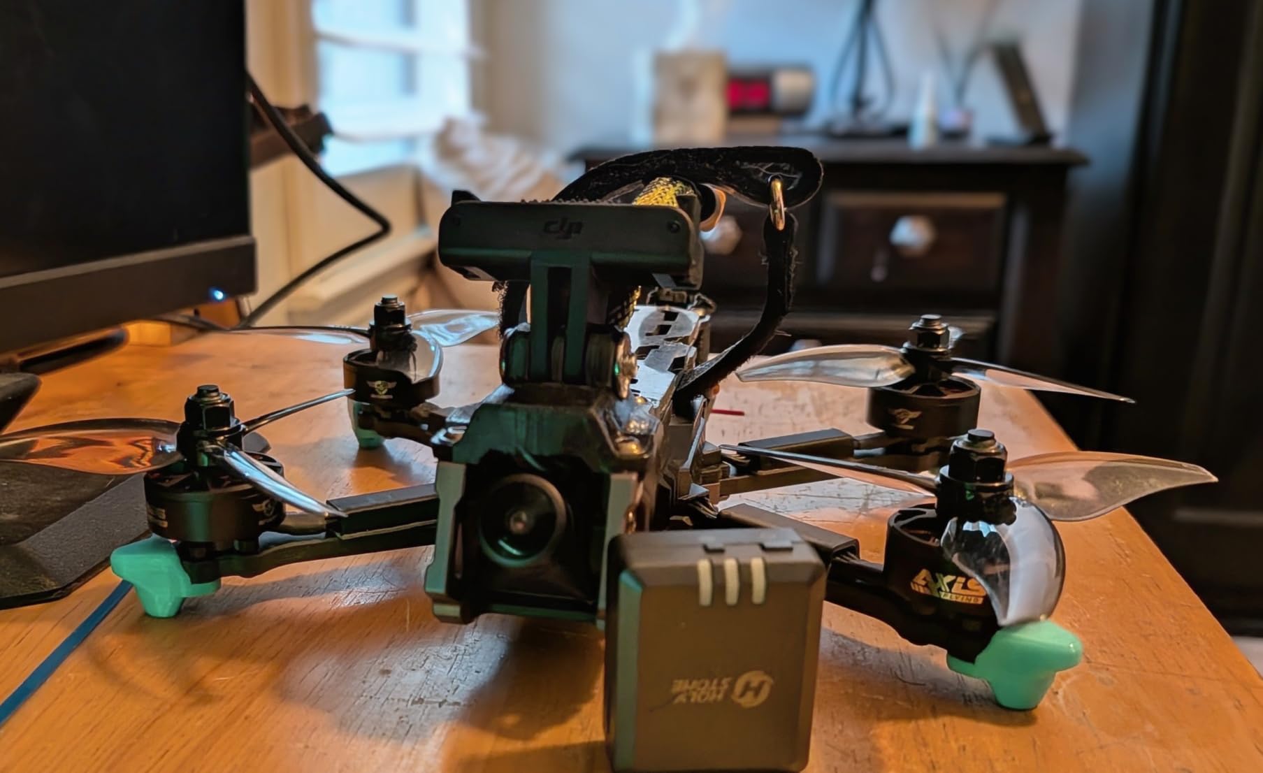 Holy Stone FAA Compliant Remote Identification broadcast Module Spare Parts for GPS Drones with Camera for Adults 4K, Remote ID broadcast Module Parts comply with US FAA Regulation; No worry about FAA customer photo 1